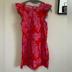 Michelle McDowell Pink and Orange Floral Dress